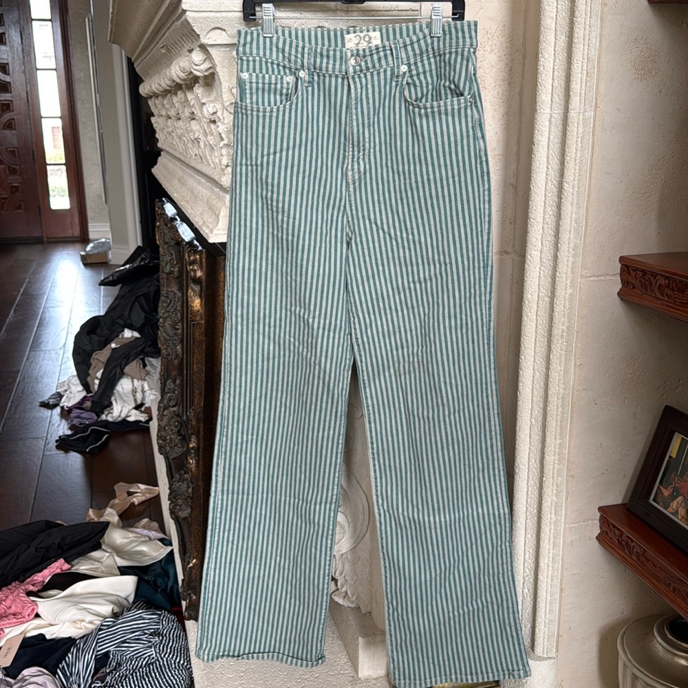 Free People We The Free Striped Jeans size 29